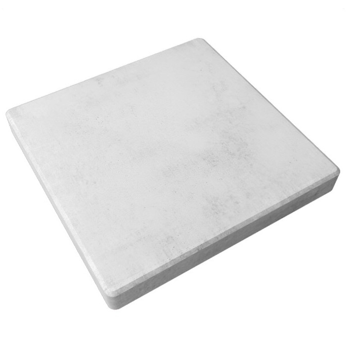 Квадратная тротуарная плитка 400х400х70 Белый